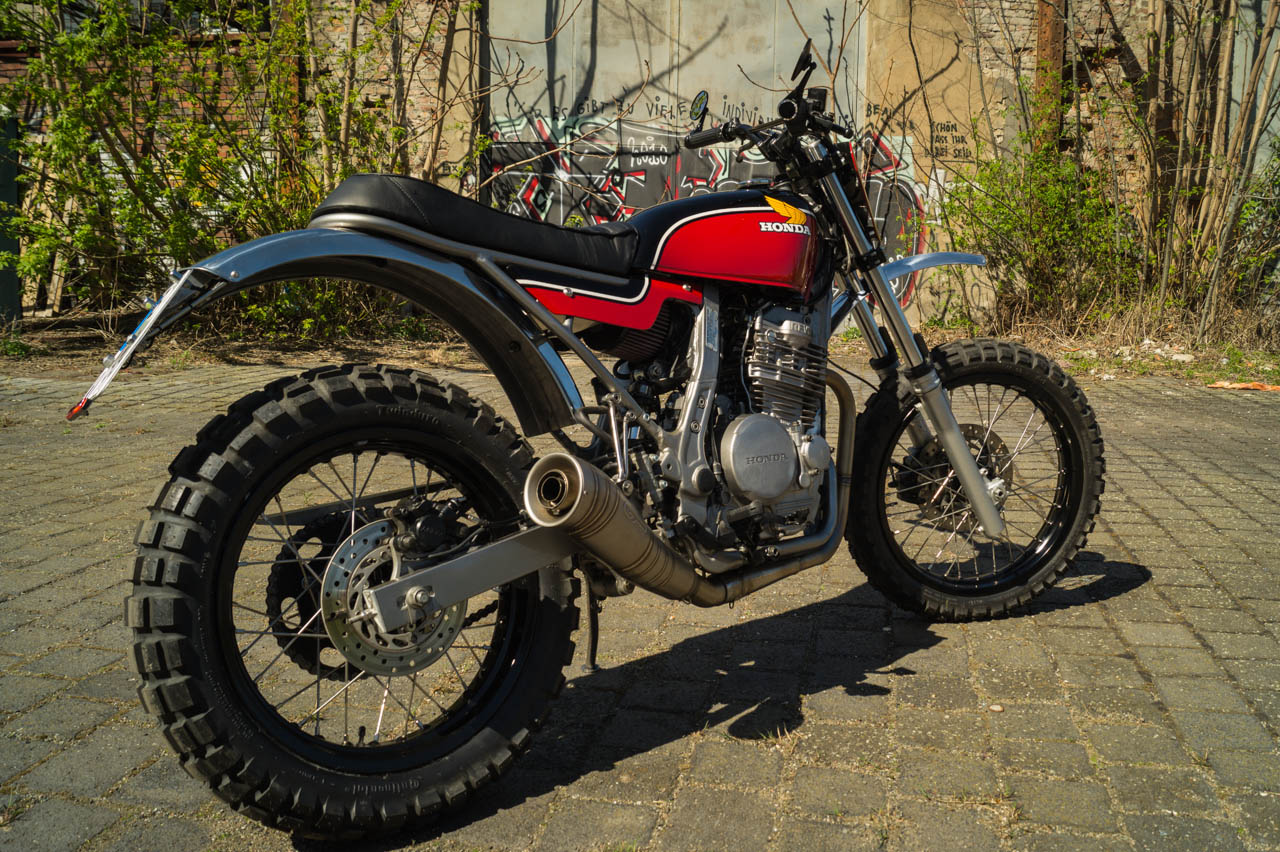 Honda Dominator Umbau